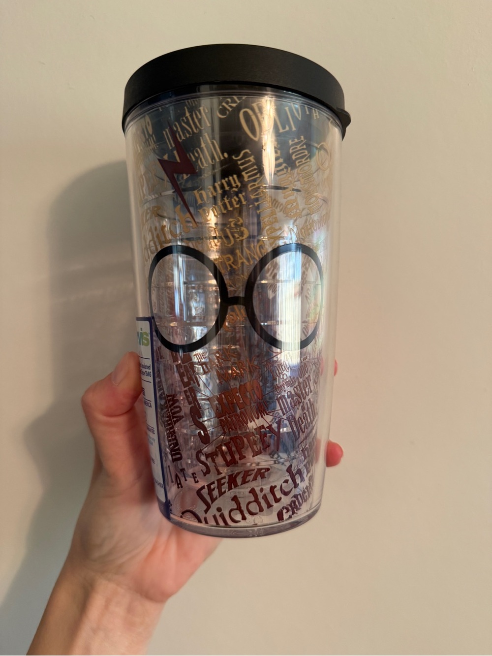 Tervis Harry Potter Glasses Insulated Tumbler with Lightning Bolt